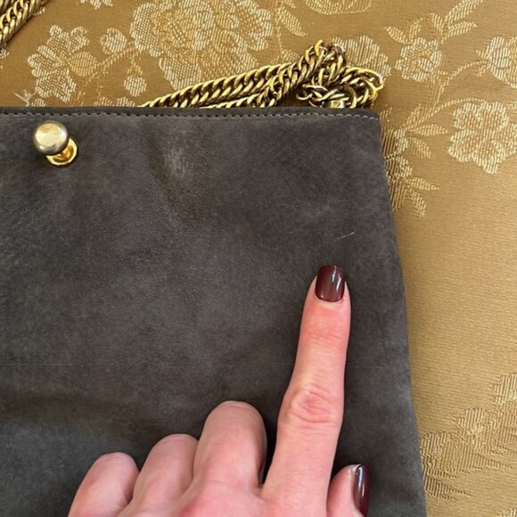 RUTH SALTZ  Vintage Suede Purse - Picture 13 of 14